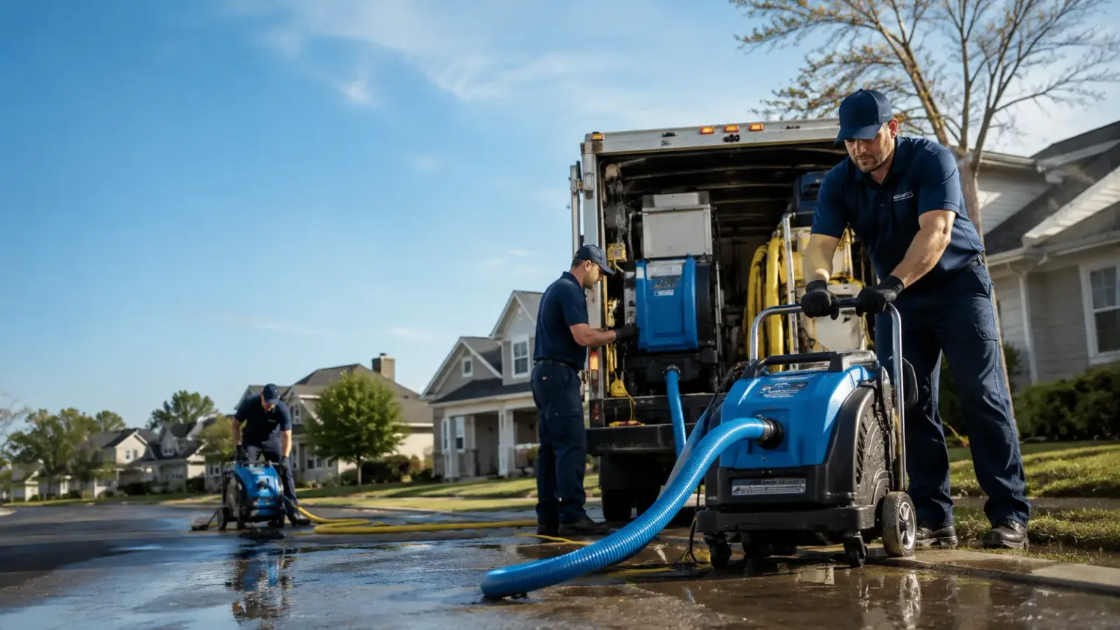 Flood Damage Cleanup in Green Road, KY